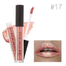 Women smooth Wear Long Lasting Pigment Metallic Lip Gloss