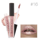 Women smooth Wear Long Lasting Pigment Metallic Lip Gloss