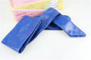 Women soft Faux Leather Long Body Shaping Bow Tie Belt