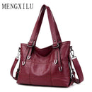 Women Soft Patent Leather Zipper Hand Bag AExp
