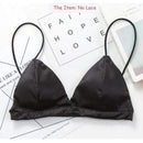 Women Soft Smooth Silk Comfortable Wire Free Bra