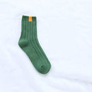 Women Solid Color Winter Warm Socks