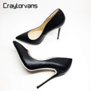 Women Solid Colors/ Leopard Print Pumps With 3 / 4 / 5 Inch Heels