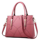 Women Spacious Office Bag With Stitch Work Detailing