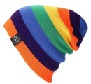 Women Striped Slouch Beanie / Hat