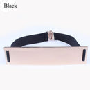 Women Stylish Elastic Waist Shiny Wide Buckle Belt