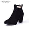 Women Suede Ankle Boots