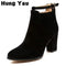 Women Suede Ankle Boots