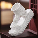 Women Summer Platforms With Cotton Knit Upper Design