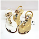 Women' Sandals - Summer Sandals With Rhinestone Detailing