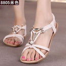 Women Summer Slip On Sandals With Beads/ Crystal / Braid Detailing