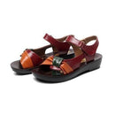Women Super Comfortable PU Leather Sandals-Red-5-JadeMoghul Inc.
