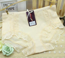 Women Super Soft Cotton Briefs With Lace Trimming-skin-XL-JadeMoghul Inc.
