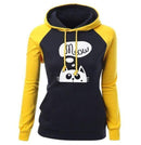 Women Sweet Cat "Meow" Print Fashion Hoodie