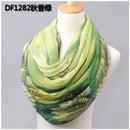 Scarves For Women Swiss Voile Printed Summer Wrap Around Scarf Wrap