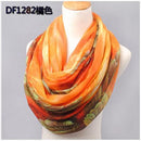 Scarves For Women Swiss Voile Printed Summer Wrap Around Scarf Wrap