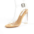 Women Transparent Jelly Stiletto Heels-Beige-5-JadeMoghul Inc.