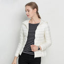 Women Ultra Light Down Filled Puffer Jacket-Off white-S-JadeMoghul Inc.