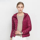 Women Ultra Light Down Filled Puffer Jacket-Rose-S-JadeMoghul Inc.