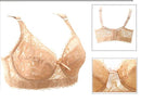 Women Ultra Thin Lace 3/4 Cup Push Up Bra-Pink-B-75-JadeMoghul Inc.