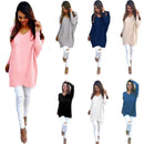 Women V Neck Casual sweater Tunic