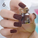 Women Velvet Fiber Powder Nail Art-m01 color 6-JadeMoghul Inc.
