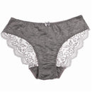 Women's Underwear Viscose Lace Panties In Extended Sizes