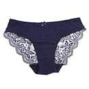Women's Underwear Viscose Lace Panties In Extended Sizes