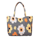 Women Water Proof Canvas Printed Beach Tote-Sunflower-China-(30cm<Max Length<50cm)-JadeMoghul Inc.