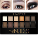 Women Waterproof Smoky Shimmer Eye Shadow Palette