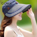 Sun Hats For Women Wide Brim Sloppy Visor Sun Hat