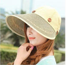 Sun Hats For Women Wide Brim Sloppy Visor Sun Hat