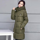 Women Winter Hooded Puffer Jacket