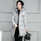 Women Winter Hooded Puffer Jacket-Gray-M-JadeMoghul Inc.