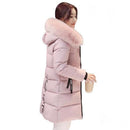 Winter Jackets For Women Fur Hooded Coat Parka