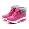 Women Winter Platform Sneakers With Soft Fur Lining-red 3-5-JadeMoghul Inc.