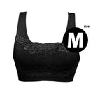 Women Wire Free Padded Seamless Push Up Bra-Black M-JadeMoghul Inc.