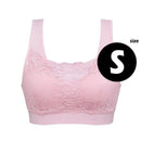 Women Wire Free Padded Seamless Push Up Bra-Pink S-JadeMoghul Inc.