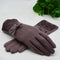 Women Wool Cashmere Warm Winter Gloves With Lace Detailing