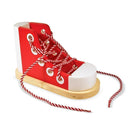 WOOD LACING SNEAKER-Toys & Games-JadeMoghul Inc.