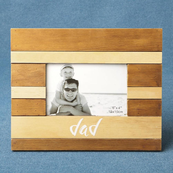 Wood two tone frame - DAD-Personalized Gifts By Type-JadeMoghul Inc.