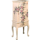 Wooden Fairy Jewelry Armoire, Multicolor-Jewelry Armoires-Multicolor-Wood-JadeMoghul Inc.