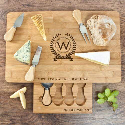 Wooden Gifts & Accessories Cheese Board Ideas The Importance of Age Large Bamboo Cheese Board Treat Gifts