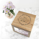 Wooden Gifts & Accessories Personalized Gifts For Mom Thank You Mum Large Oak Photo Cube Treat Gifts