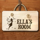 Wooden Gifts & Accessories Personalized Signs Fairy Engraved Door Hanger Treat Gifts