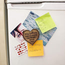 Wooden Gifts & Accessories Teacher Gifts Personalised Teachers In Our Hearts Fridge Magnet Treat Gifts