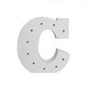 Wooden Letters Alphabet LED Lamp Sign Marquee Light Up Night LED Grow Light Wall Decoration For Bedroom Wedding Ornaments Lights-Letter C-JadeMoghul Inc.