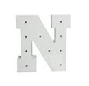 Wooden Letters Alphabet LED Lamp Sign Marquee Light Up Night LED Grow Light Wall Decoration For Bedroom Wedding Ornaments Lights-Letter N-JadeMoghul Inc.