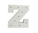 Wooden Letters Alphabet LED Lamp Sign Marquee Light Up Night LED Grow Light Wall Decoration For Bedroom Wedding Ornaments Lights-Letter Z-JadeMoghul Inc.