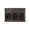 Wooden Sideboard with 3 Drawers and Doors, Brown-Buffets and Sideboards-Brown-Acacia Solids-JadeMoghul Inc.